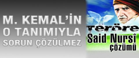 M. Kemal'in o tanımıyla sorun çözülmez